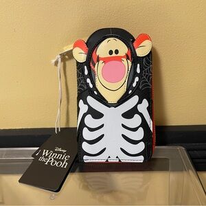 Loungefly Disney Tigger Skeleton Halloween Wallet